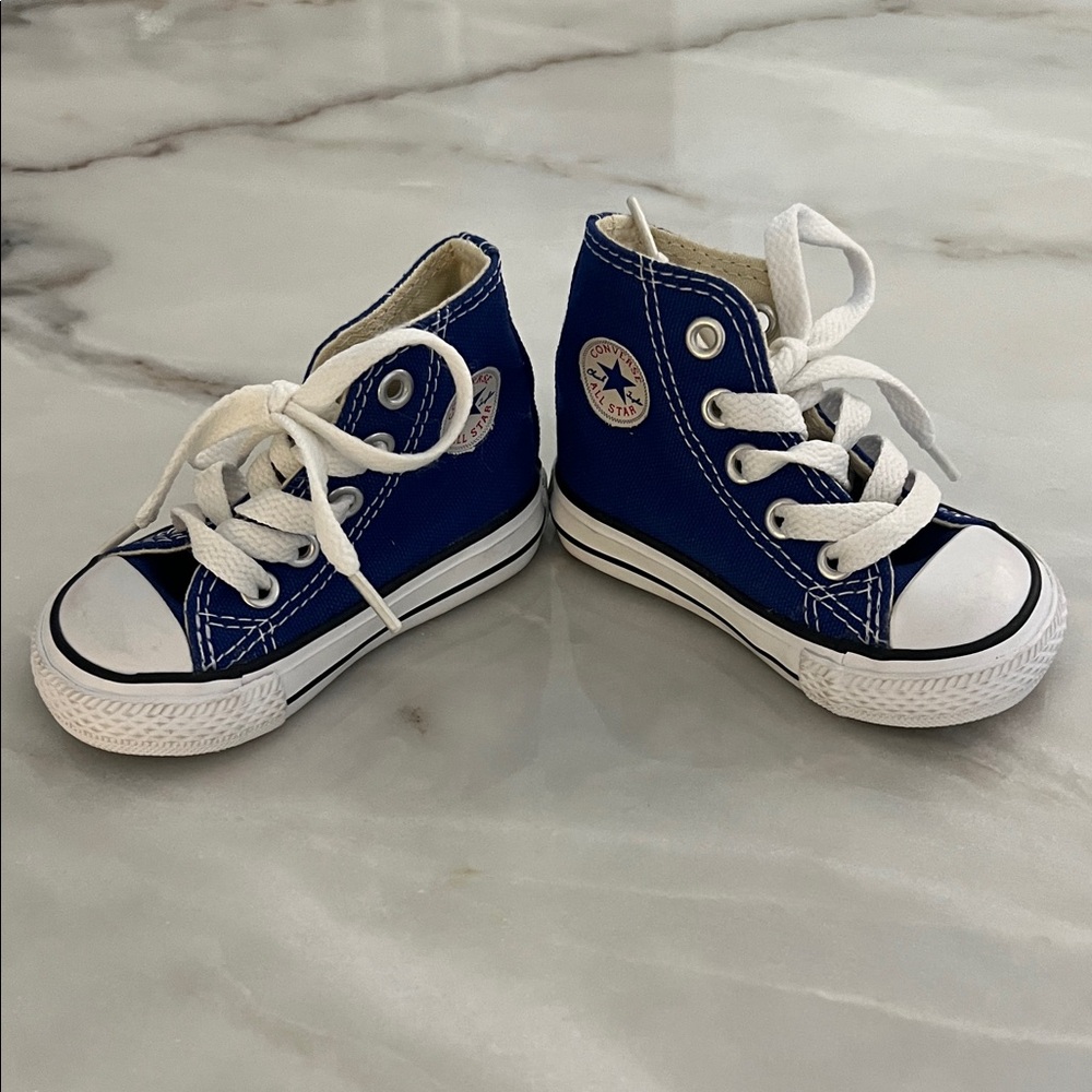 Converse Kids' Blue High-Top Sneakers